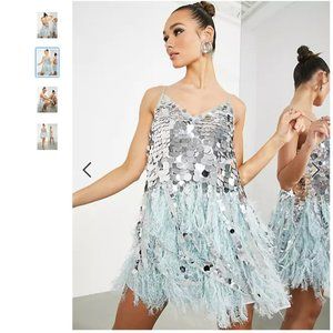 ASOS Paillette Sequin Mini Dress